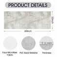 thumbnail image 3 of Washable Kitchen Runner Rug 60" x 22", Modern Abstract Textured Area Rug, Neutral Soft Low Profile Non Slip Kitchen Runner Rug for Kitchen, Hallway & Laundry Room, 3 of 6