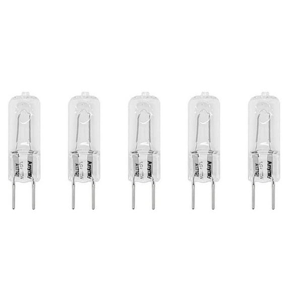 (5)-Pack G8 100W 100-Watt 130 Volt T4 Light Bulbs GY8.6 bulbs 100Watt 5-Lamps