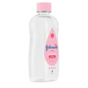 Johnsons Baby Body Moisturizing Oil, Liquid Mineral Oil for Baby Massage, Original, 14 fl oz