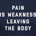 thumbnail image 3 of CafePress - Pain Is Weakness Leaving T Women's Classic T Shirt - Women's Traditional Fit Dark T-Shirt, 3 of 4