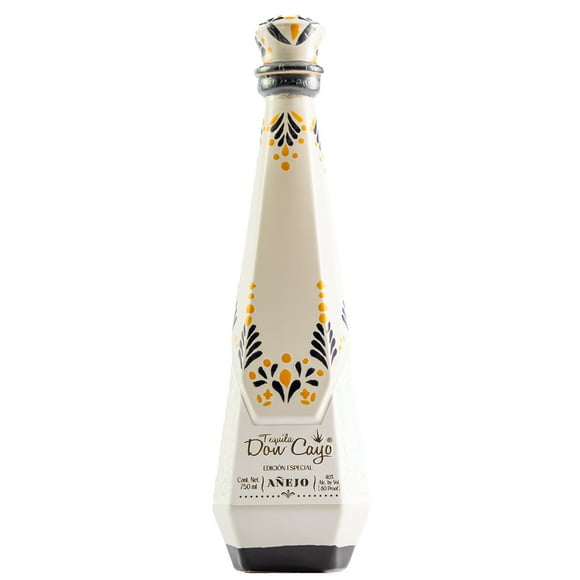 Tequila Don Cayo Añejo Cerámica Blanco 750 Ml Don Cayo Tequila Añejo