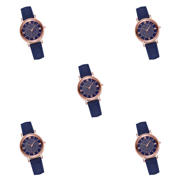 Sonducket Reloj de mujer con correa de cuero, reloj de informal, temperamento de concha, reloj para mujer y niña, empresa escolar, hogar, Type2 NO2