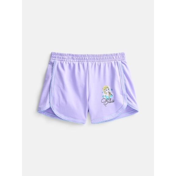 Disney Youth Elsa Picot Edge Dolphin Short (Girls), XS to L