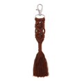 thumbnail image 1 of Techinal Tassel Keychains for Women Boho key Holder Keyring Macrame Bag Charm Car Hanging Jewelry Gift for Friends, 1 of 19