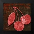 thumbnail image 2 of Stimson, Diane 15x15 Black Modern Framed Museum Art Print Titled - Cherry Damask Red, 2 of 5