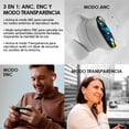 thumbnail image 4 of Audífonos Inalámbricos Bluetooth Sport Akane Cancelación de Ruido ANC IPX4, 4 of 8