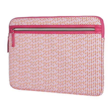 UPC: 0092636350611 | Targus 13 -14  Arts Edition Sleeve – Herringbone Pink – TBS93903GL
