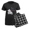 thumbnail image 5 of CafePress - Cute Kitty Big Sister Women's Dark Pajamas - Women's Short Sleeve Print T-Shirt and Pants Dark Cotton Pajama Set, 5 of 7