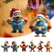 thumbnail image 4 of Juego de 7 Adornos Navideños Acrílicos para Árbol de Navidad | Adornos Colgantes Duraderos para Fiestas | Adornos Festivos para Árbol, Coche, Hogar, Fiestas | Fáciles de Colgar | Decoración Navideña, 4 of 6