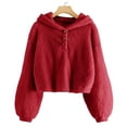 thumbnail image 4 of Autumn Winter Kids Fashion Hooded Tops Warm Pullover Hoodies, 4 of 5
