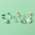 thumbnail image 2 of Clearance! Vase Magnets Ceramic Vase Refrigerator Magnets 3D Ceramic Flower Vase Cute Plant Vase Fridge Magnets Kitchen Decoration, 2 of 9