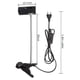 thumbnail image 3 of Portalámparas de cerámica E27 con pinza y cable de 1,8 m para reptiles, máx. 150 W, flexible, negro, para terrario de tortugas, lámpara de calor con pinza para pollitos/cachorros (bombilla no incluida, 3 of 5