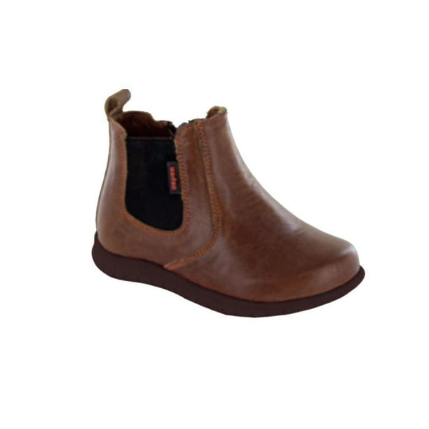Calzado de INFANTIL tipo BOTIN color CAFE NARANJA Audaz 423607-N