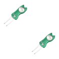 thumbnail image 1 of relayinert Marqueur de Balle de Réparation de Terrain de Golf 12x3x1.5cm 2Set Vert Efficace et Durable, 1 of 6