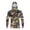 237#Camouflage, variant on Men's UPF 50 Sun Protection Camo Hooded Shirt with Integrated Face Cover Long Sleeve Lightweight Rash Guard Shirts Pink L