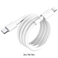 thumbnail image 3 of Cable datos PD Cable PD carga rápida C-Ligting adecuado para teléfonos móviles Apple 14P Cable datos PD carga rápida 30 W (cable C-Ligting cable 2 m), 3 of 6