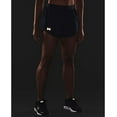 thumbnail image 4 of Under Armour Women's Mesh Detail Moisture Wicking Fly-By 2.0 Running Shorts (Navy, L), 4 of 6
