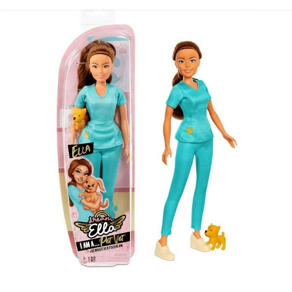 MGA's Dream Ella I AM Fashion Doll - Pet Vet