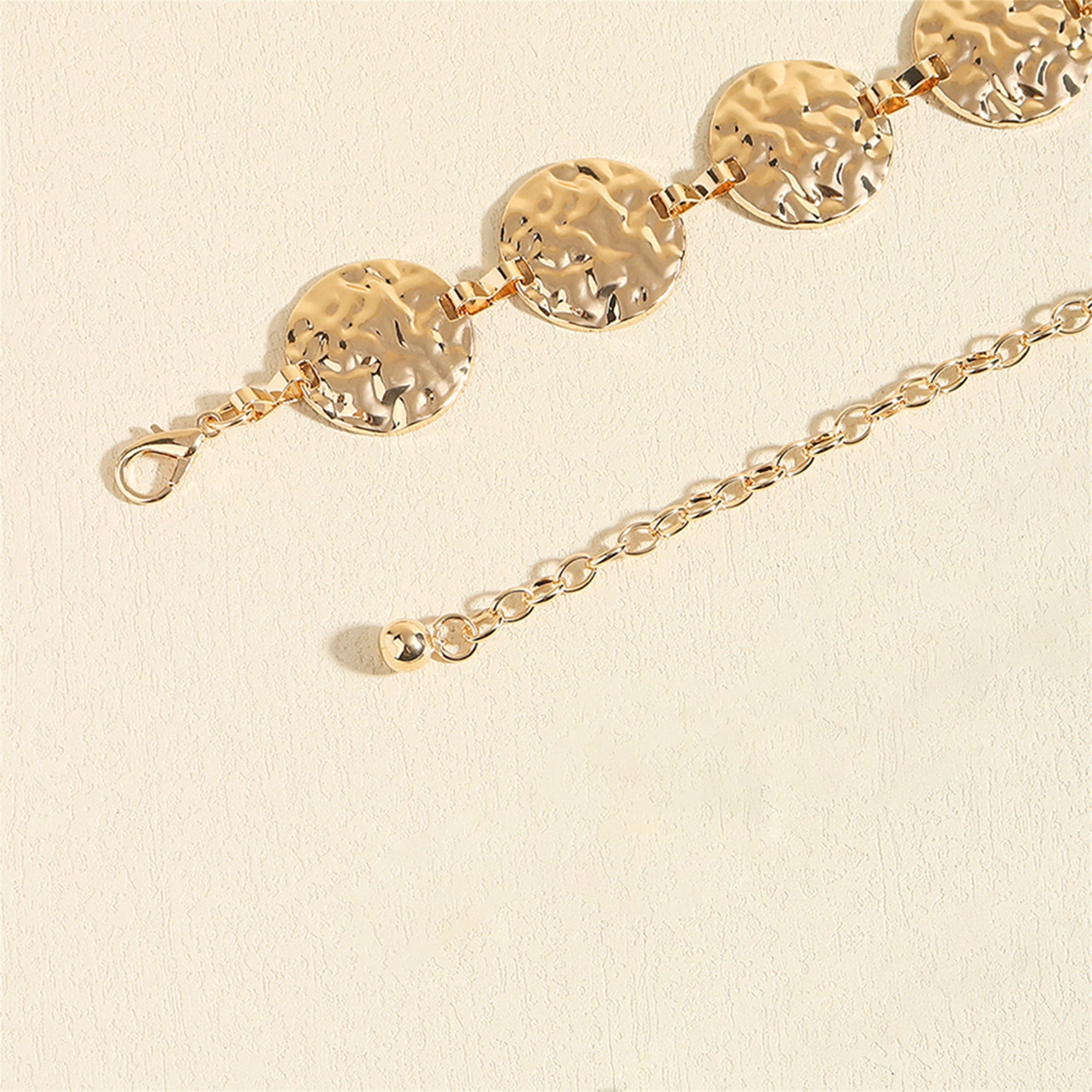 Western Concho Gürtel – Verstellbare Taillenkette Aus Metall, Gold, Boho-Style Für Kleider & Jeans
