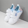 thumbnail image 1 of Dibujos animados de Disney, otoño e invierno, nuevos zapatos blancos para niños, zapatos de princesa frozen, zapatos deportivos informales de cuero para niñas, plantilla de 36 CM de 22 CM Gao Jinjia LED, 1 of 2