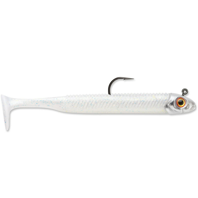 Storm 360GT Searchbait Minnow 4.5 Fishing Lure 1/4 oz Pearl Ice 1 Rigged/2  Bodies
