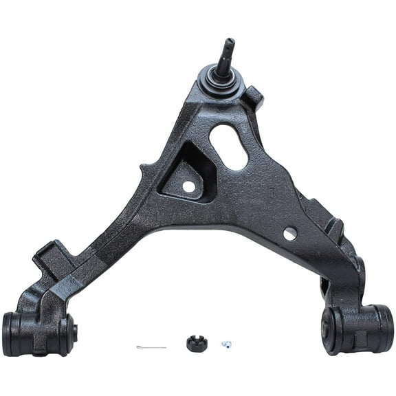 Detroit Axle - Front Right Lower Control Arm for 4WD 1997-2003 Ford F-150, 1997-1999 F-250, 1997-2002 Expedition 1998 2000 2001 Lower Control Arm w/Ball Joint Assembly Passenger Side