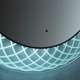 thumbnail image 2 of Oxygen Lighting 3-1201-0 Perla 30" Diameter Modern Circular Aluminum Framed Bathroom Wall, 2 of 7