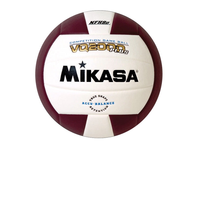 Mikasa VQ2000 Micro Cell Volleyball Maroon
