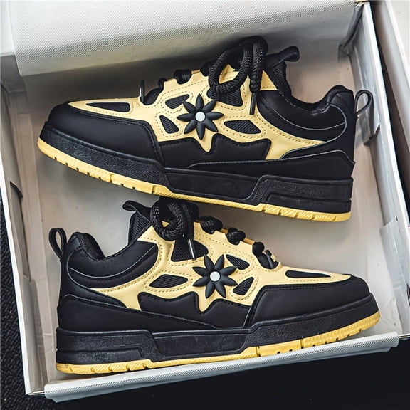 Trendy Casual Shoes with a Non-Slip Design for Skateboarding for Men, Suitable for Students,