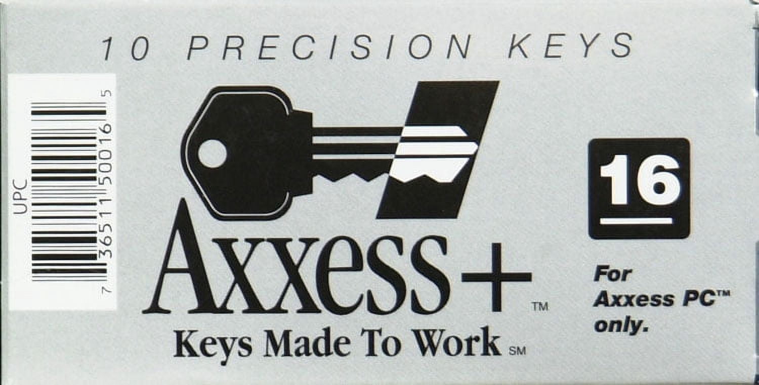 The Hillman Group Axxess+ #16 Brass Key Blank