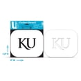 thumbnail image 2 of NCAA Kansas Jayhawks Collegiate 'KU' Curbee Stencil, 2 of 2