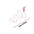 thumbnail image 3 of Barhoo Bird Leash for Parrots Adjustable Anti-Bite Multicolored Soft Rope Training Harness Exercise Balance Intelligence Development Play Rope for Cockatiel Budgie Lovebird Medium Large Birds, 3 of 8