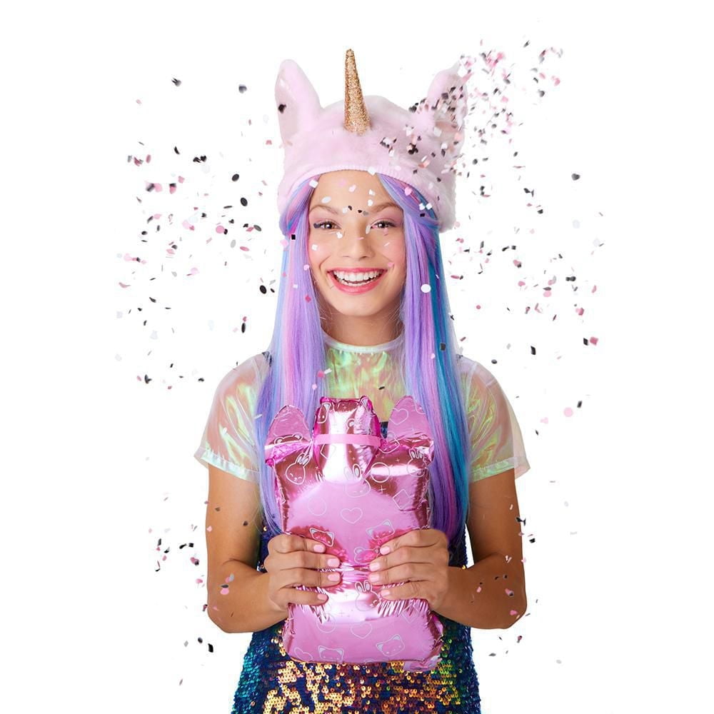 Na Na Na Surprise 2-in-1 Fashion Doll and Sparkly Sequined Purse Sparkle Series – Sailor Blu, 7.5" Sailor Doll