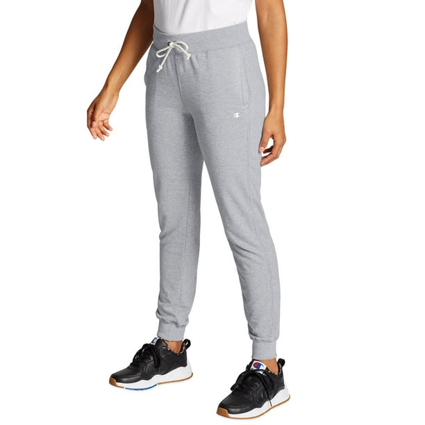 champion women's french terry jogger capri