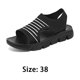thumbnail image 4 of Guardurnaity Sandalias De Mujer De Verano Para Paseos Informales Por La Playa Y Aventuras Al Aire Libre Zapatos De Mujer De Moda Calzado G-YW179 negro, en caja 38, 4 of 6