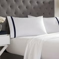 thumbnail image 3 of Martex 2000 Series Microbrushed Pillowcase Pair, Standard, White/Light Grey, 3 of 4