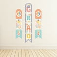thumbnail image 3 of Big Dot of Happiness Groovy Grad - Hanging Vertical Paper Door Banners - Hippie Graduation Party Wall Decoration Kit - Indoor Door Decor, 3 of 7