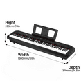 Homhougo Digital Piano 88 Key Weighted, FullSize Electric Piano