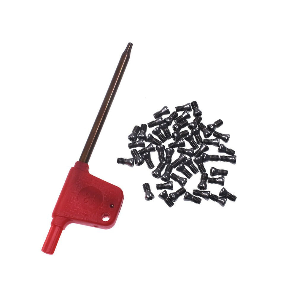 50pcs Insert Torx Screw for Carbide Inserts Lathe Tool & Screwdriver M1.6 to M4 