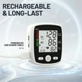 thumbnail image 5 of Portable Rechargeable Digital Blood Pressure Monitor With LCD Display, 2 X 99 Readings Memory For Home & Health Monitoring (Built-in Lithium Battery), 5 of 7