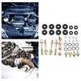 thumbnail image 3 of de pernos de arandela de cubierta de válvula de motor de bajo para automóvil para B16A2 B16A3 B17A1 Premium reemplaza profesion Negro Yotijar Cubierta de la válvula del motor, 3 of 7