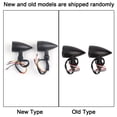 thumbnail image 1 of Senyar Clignotant de Moto, 2 Pcs Clignotant Universel en Aluminium Rétro LED, 1 of 8