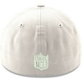 thumbnail image 4 of Men's New Era White New York Jets Throwback Wordmark Iced II 39THIRTY Flex Hat, 4 of 5