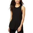 thumbnail image 2 of RACHEL ROY $59 Womens New 1161 Black Jewel Neck Slightly Pleated Tank Top M B+B, 2 of 2