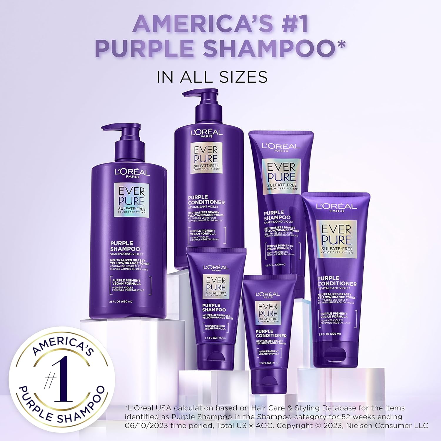 L Oreal Paris EverPure Color Protection Purple Shampoo