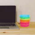 thumbnail image 4 of HONMEET 12Pcs Desk Pen Organizer with Round Stable Base Sturdy Material Pencil Holder, 4 of 6