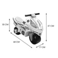 thumbnail image 3 of Montable Angelin Baby Moto Rosa, 3 of 3