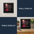 thumbnail image 3 of 40th Anniversary Gifts for Parents, Ruby 40th Anniversary Decorations for Party, 40th Anniversary Frame, Ruby Gifts, 40 Year Anniversary Gift for Wife, Ruby Wedding Anniversary Picture Frames, 8603CH, 3 of 5