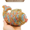 thumbnail image 6 of Fish Rhinestones Womens Evening Bags Wedding Clutch Sparkling Purses Banquet Handbag Party Bag, 6 of 7