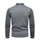 thumbnail image 4 of Mens Slim Fit Casual Shirt Long Sleeves Breathable Sweater Soft Top Shirt Collar, 4 of 8